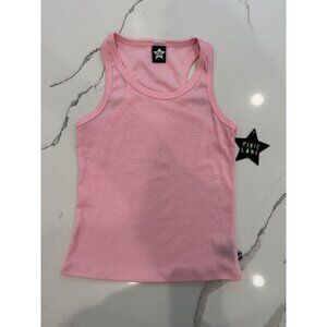 Pixie Lane NWT Ribbed Tank in Pink Size 14